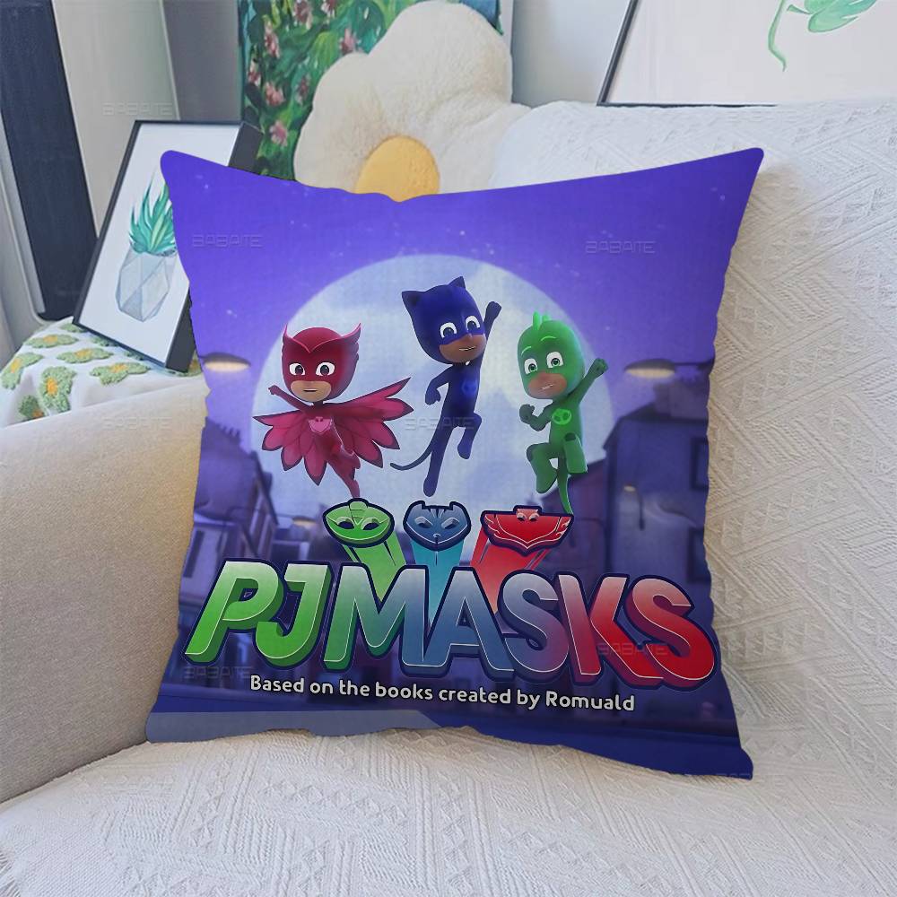 PJ Cartoon M-Masks Pillow Cover Sofa Cushion Cover Home Room Decoration Children Gift