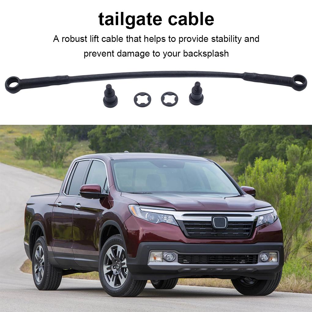 Popruh pro podpěru lanka zadních dveří levého a pravého auta, náhradní drát zadních dveří vozidla pro pick-up Ridgeline 2006-2014
