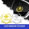 1Pcs Car Body 3D Stickers Wheat Ears Styling Emblem Auto Decoration For Nismo Qashqai X J10 J11 Trail Tiida Teana Skyline Juke X-trail Almera