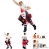 Inflatable Costume Christmas Santa Claus Outfit For Adults Perfect For Cosplay Events