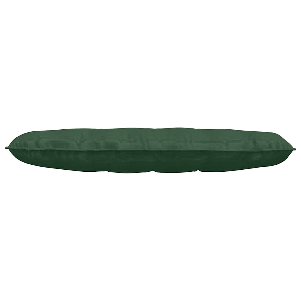 Jungle Green Back Cushion 140 x 50 cm Cord Fabric