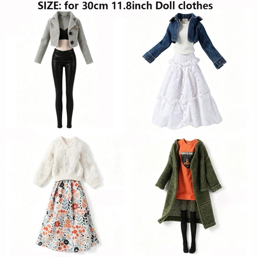 With Outfit 1/6 Supermodel Doll Sweet Girl Clothes Cute Fashion Casual Doll Clothing