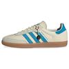 Sporty & Rich X Samba OG Cream Blue Unisex Sneakers Cream-White Blue-Rush Gum IE7096