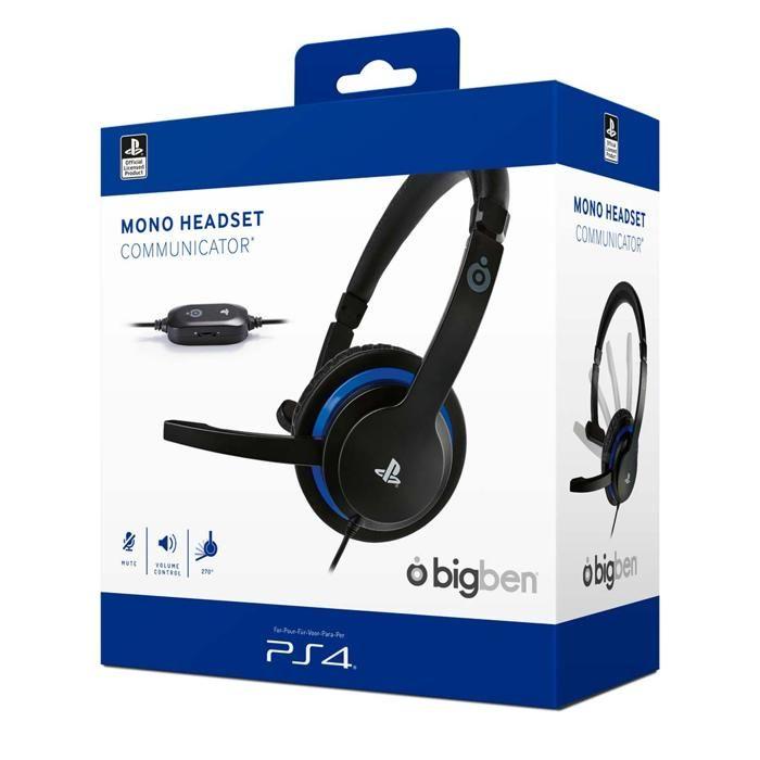 Casque Communicateur - Big Ben - PS4 - Filaire - Mono - Sur-oreille