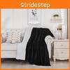 Plush Polyester Thick Fleece Blanket With Double Layer Warmth For Home Use Sleep