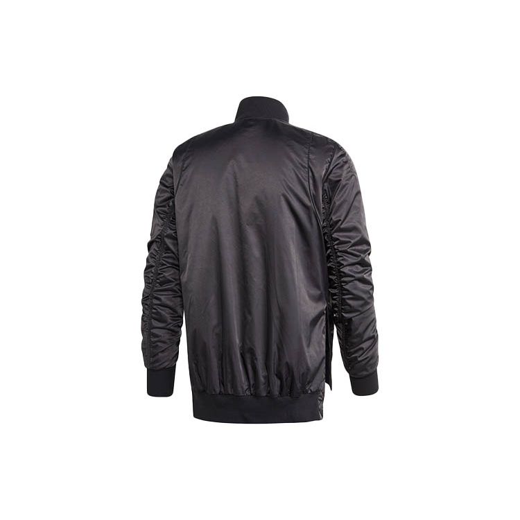 Adidas W S VRCT Casual Sports Stand Collar Zip Jacket Women Black FS2436