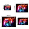 "Flaming Ace of Spades Playing Cards - Neon Poker Deck"Office Mat Home Decor Office Desk Chair Carpet for office ph80