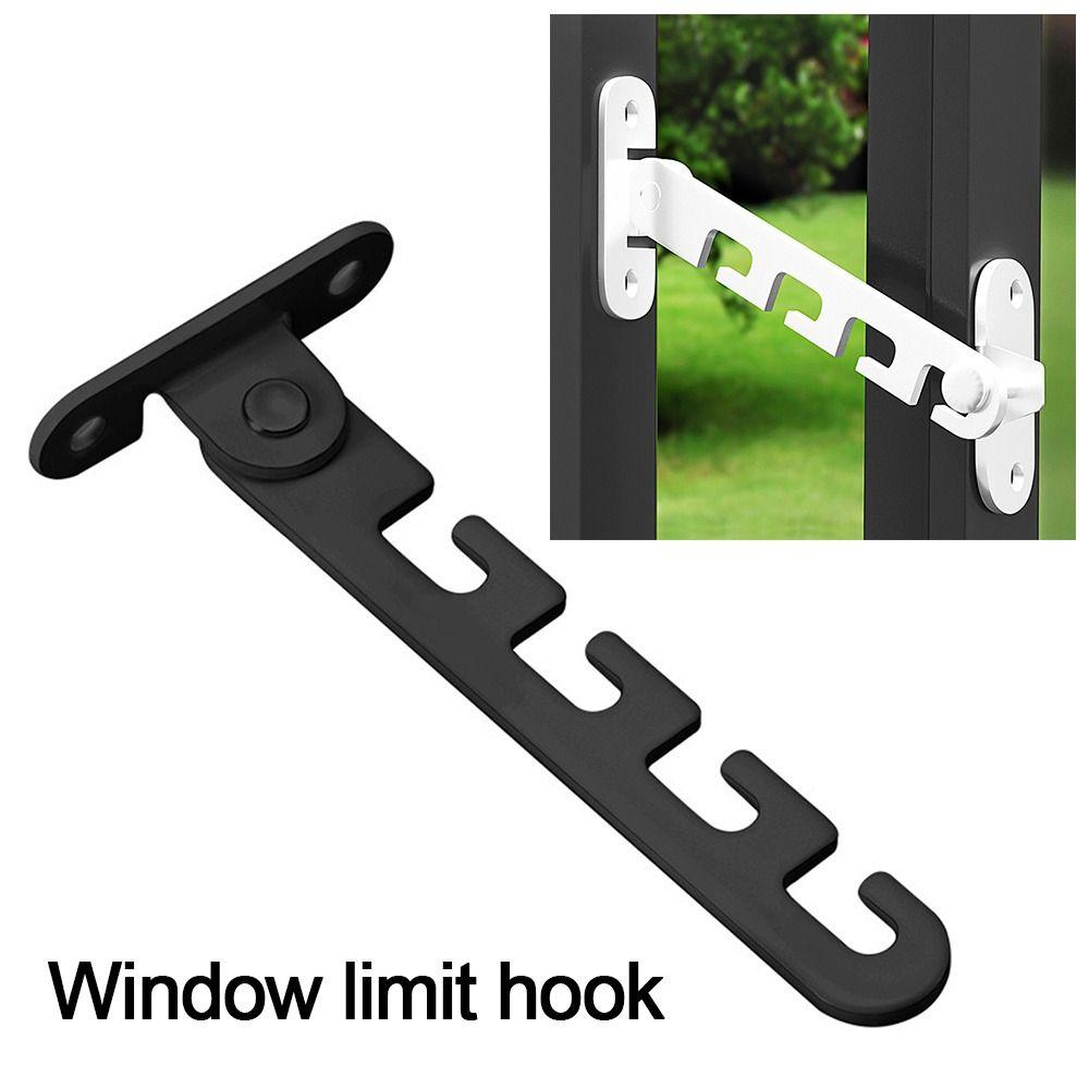 Adjustable Window Blocking Lock Windproof Window Position Stopper Durable Window Limiter Blocker