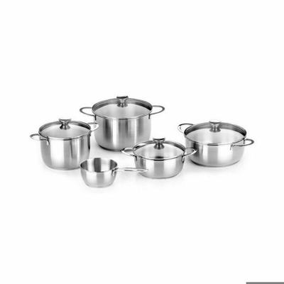 Casserole - BRA - Braisogona_A399908 - Stainless Steel - Glass Lid - 1 L