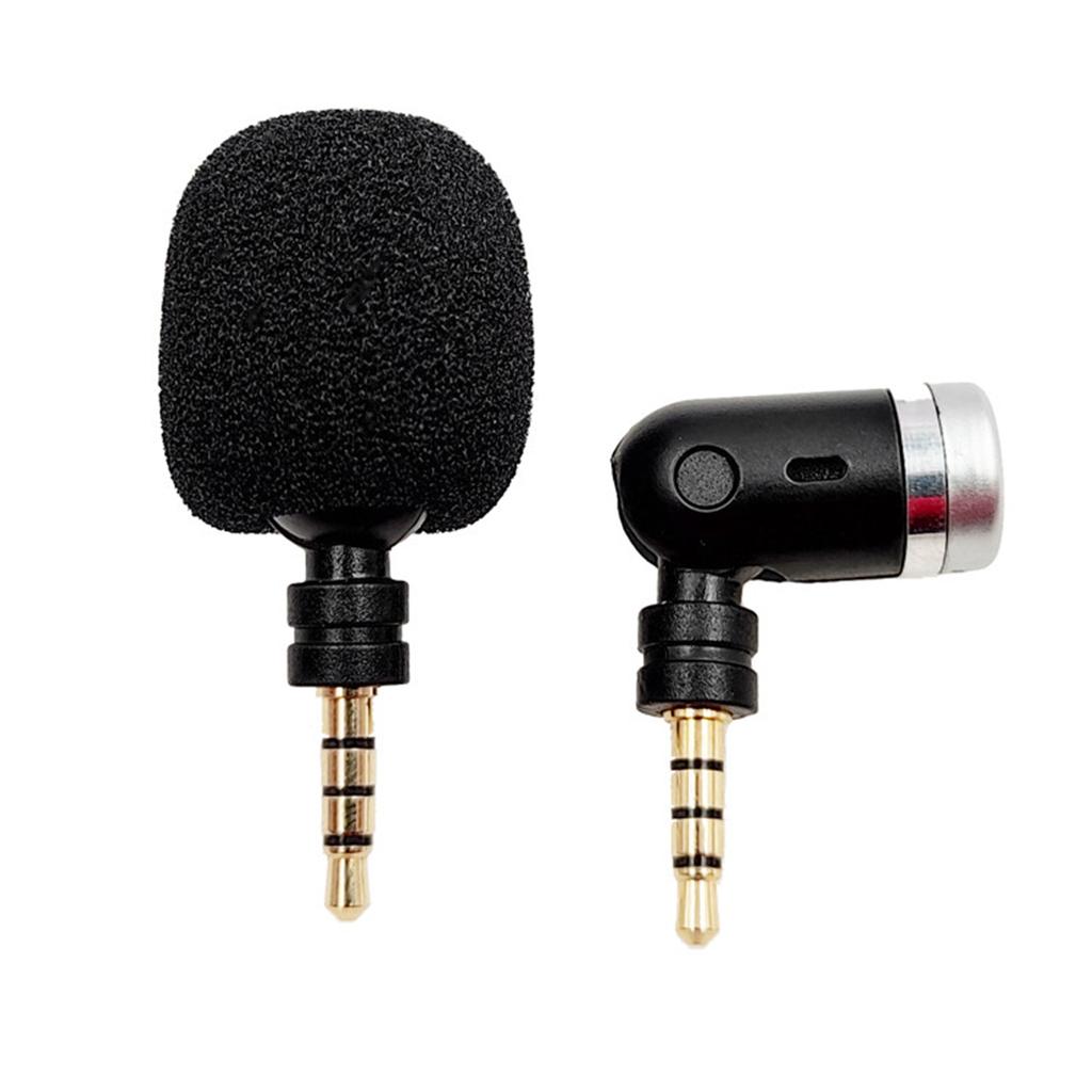 3.5mm Jack Mini Microphone Portable Small 3.5 Microphone Recorder For Laptop