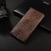 Ostrich Pattern Genuine Leather Flip Case for OPPO Reno 16 Pro Phone Cover Card Cases Scratch Proof