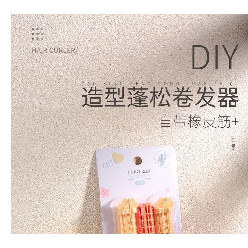 YOUSHA - Set of 3: Plastic Hair Roller