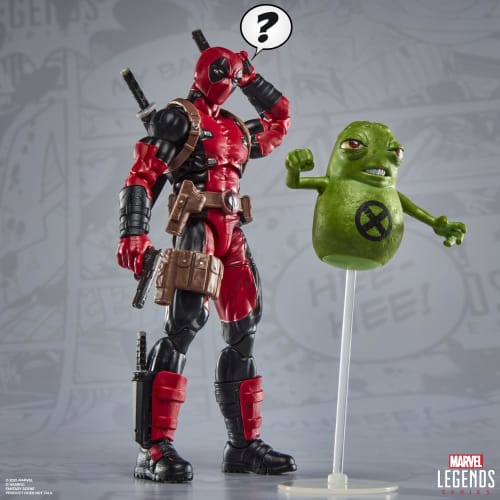 Hasbro Marvel Legends Maximum Series Deadpool, Deluxe Deadpool Comics Collectible 15cm Action Figure with 24 Accessories Including X-Force Doop (G0641
