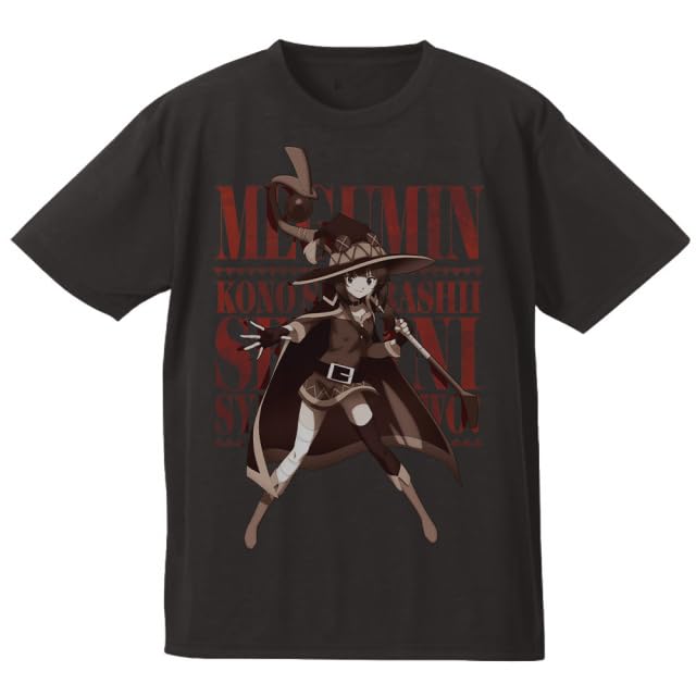 

KonoSuba: God s Blessing on this Wonderful World! 3 T-Shirt B [Megumin] L Size