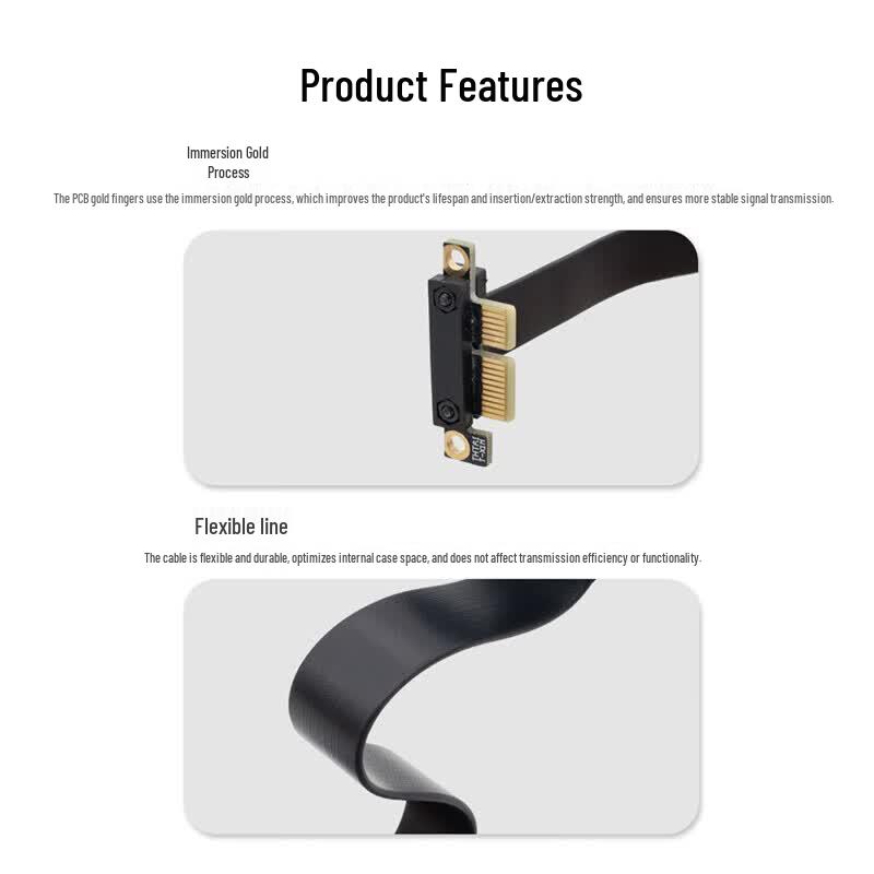LianTuo PCIe 3.0 X1 Vertical Extension Cable