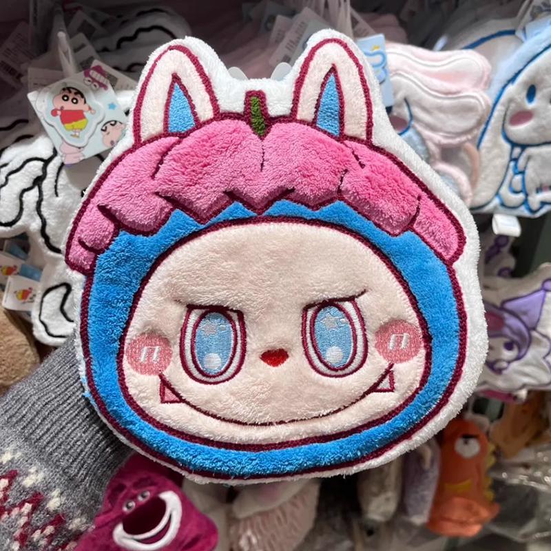 Cute Hand Towels Bathroom Thick Coral Velvet Handkerchief Children Cartoon Absorbent Hanging Towel Kawaii Hand Towel