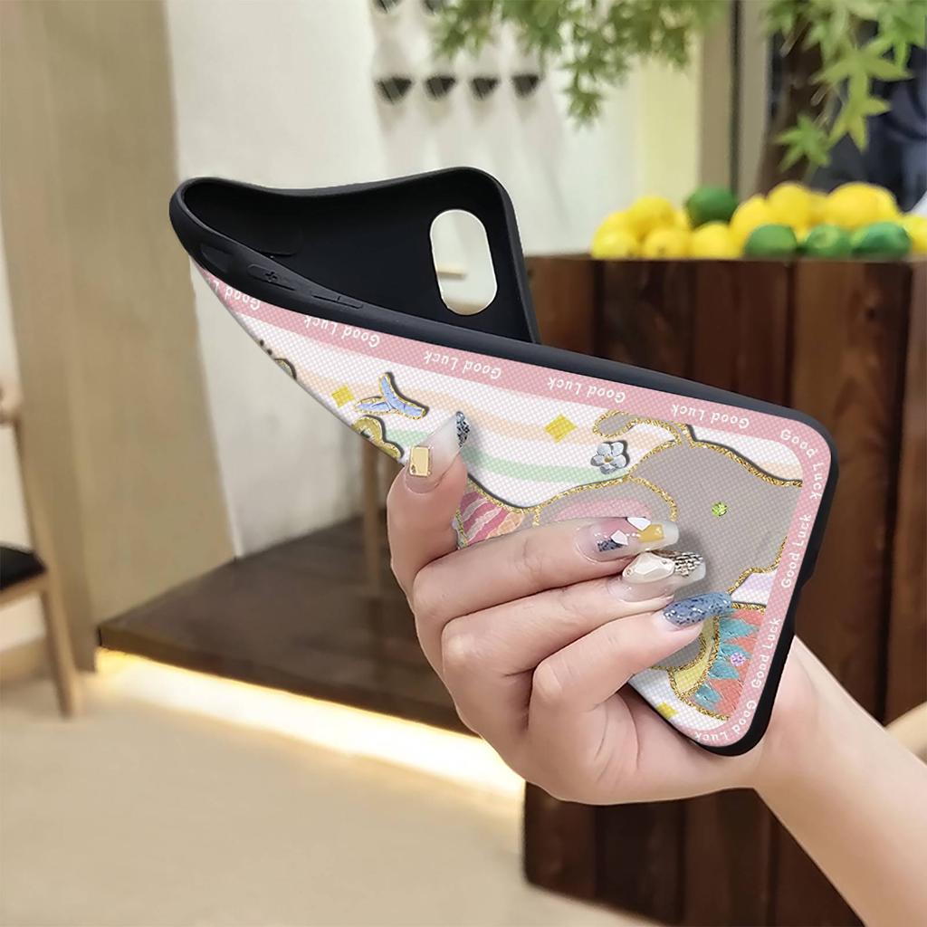 Fashion Design Dirt-resistant Phone Case For TCL T-Mobile Revvl 5G Durable Anti-knock Graffiti Back Cover Phone Pouch