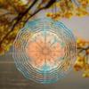10 Inch Hanging Wind Chime for Garden Lawn Decor Spring Summer Outdoor Decoration with 360 Rotating Hook Elegant Artistic Design Gift for Friends