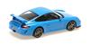 Minichamps 400068025 Porsche 911 GT3 Blue Sports Car 2009 Scale Model Car 1/43