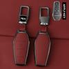 Metal Genuine Leather Auto Key Fob Cover Case Fit For Byd Atto 3 Song Pro Lied Han Ev Max Yuan Plus Tang Dm Qin Plus Protected Housing Remote Bag