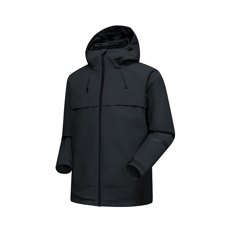 Autumn Windproof Waterproof Three-in-One Outdoor Workwear Jacket - Customizable with Logo