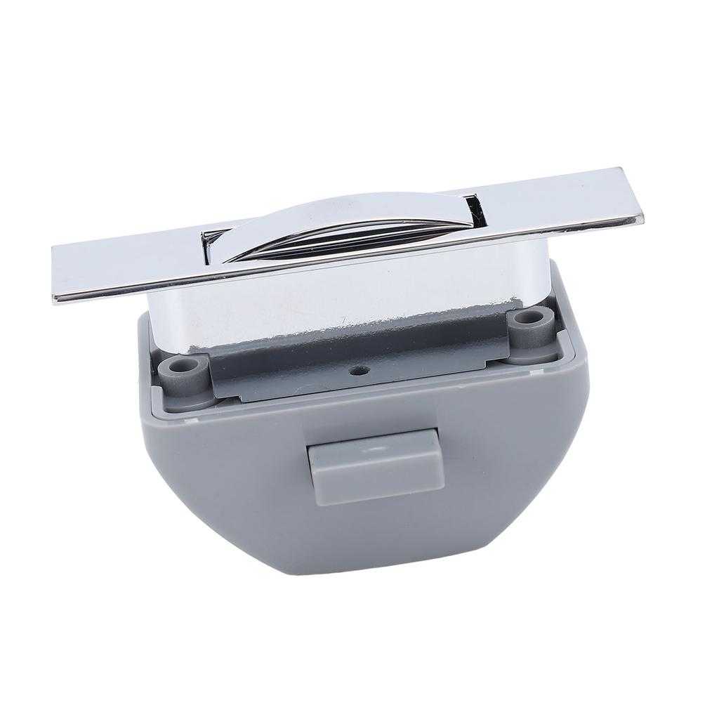 RV Push Cabinet Latch Zinc Alloy Keyless Cupboard Locks for RV Yachts Motorhome Caravan Chrome
