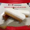 SEE KEAN Wooden Handle Shoe Brush