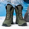 Women Shoes Winter Non-slip Plush Snow Mid-calf Boots Warm Platform Shoes Bota Feminina Zapatos De Mujer Chaussure Femme Female