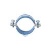 1Pcs Pipe Fitting Suspension Pipe Holder Fastener Hardware Tube Clip Bracket New Round Hose Clamp