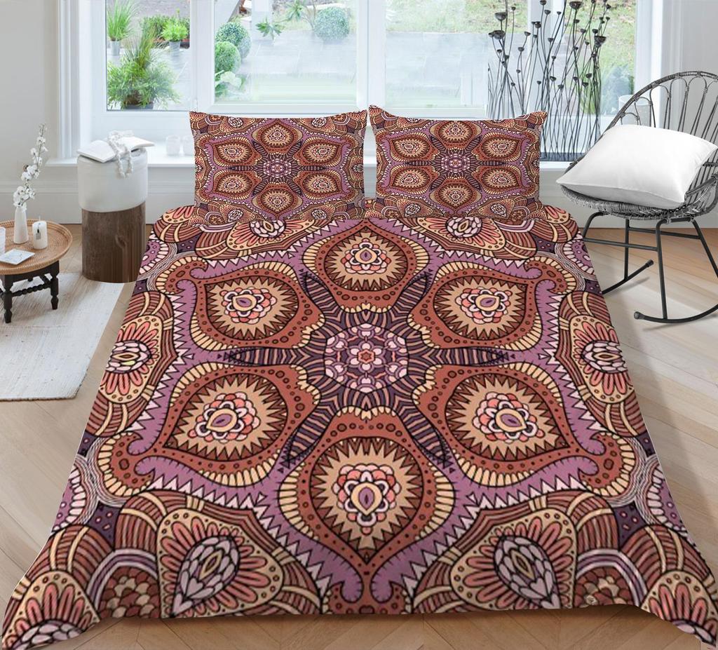 Bed Cover Boho Bedding Cover Suit Bohemian Duvet Cover Highend Quilt Cover Children Single Size Home Bed Clothes