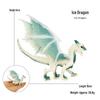 Cross-Border Fantasy Dragon Models: Fire Eagle, Ice-Breaker, Magma Dragon, Wolf Dragon, and Western Flying Dragon Ornaments