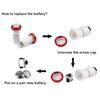 2pcs/lot Bike Handlebar Light LED Bicycle Light Turn Signal Cycling Handle Bar End Plug Safty Warning Indicator Lamps Adjustable