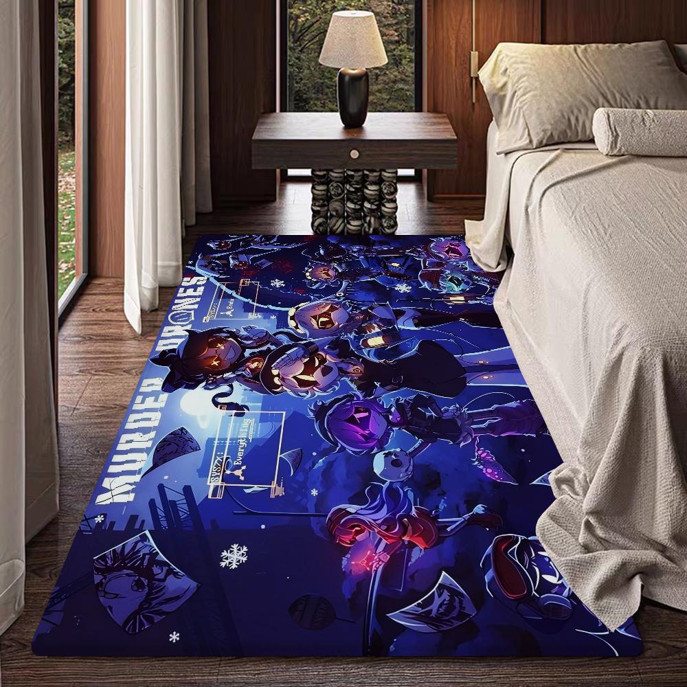 

M-Murder Drones Room Mats Retro Multiple Choice Living Room Kitchen Rug Non-Slip Welcome Rug 40x60cm
