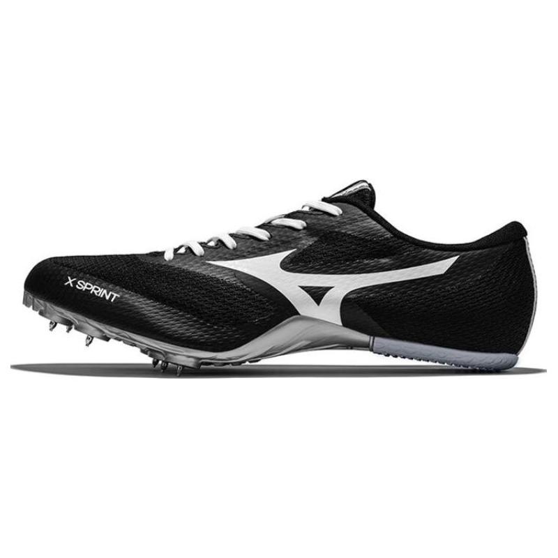 

Mizuno X Sprint Black Metallic Grey Sneakers U1GA232405 42