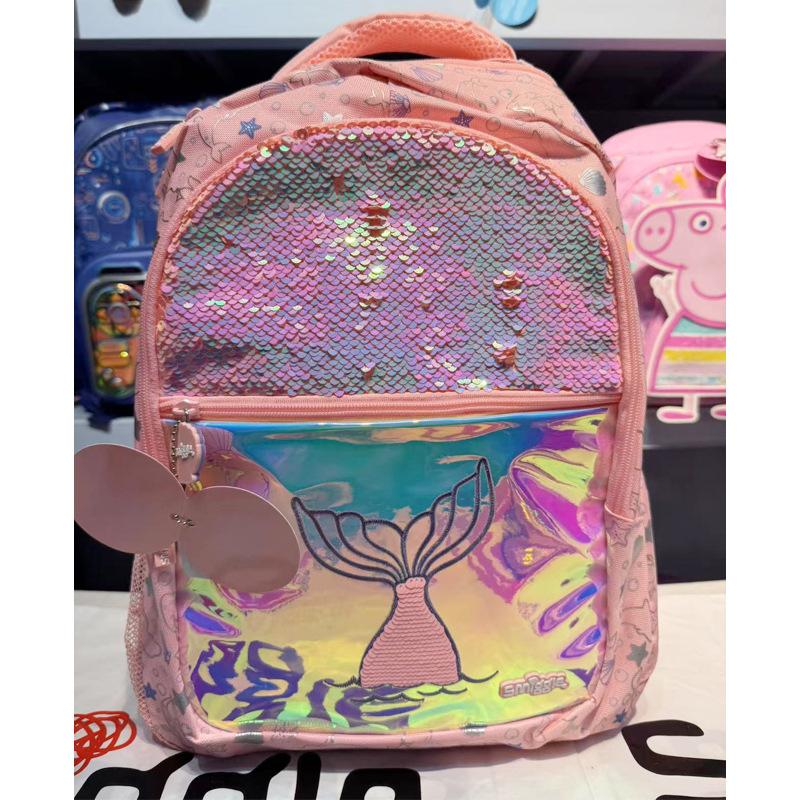 Cartoon Mermaid Backpack Kids Multifunctional School