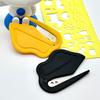 3 Pcs Letter Opener Envelope Slitter Plastic Pet Hair Knotting Knife Portable Mail Opener Wrapping Paper Cutting Tool for Home Office Supplies