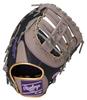 Rawlings Baseball Softball HYPER TECH COLOR SYNC GR6FHTCM535 Size Inches Worn On Right Glove, [First Baseman] Navy/Gray, 11.75 (Left-handed Thrower,