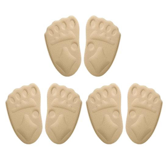 Foot Pads for Women Men Flexible Breathable Shoe Inserts Ergonomic Foot Support for Heels Sneakers Sandals