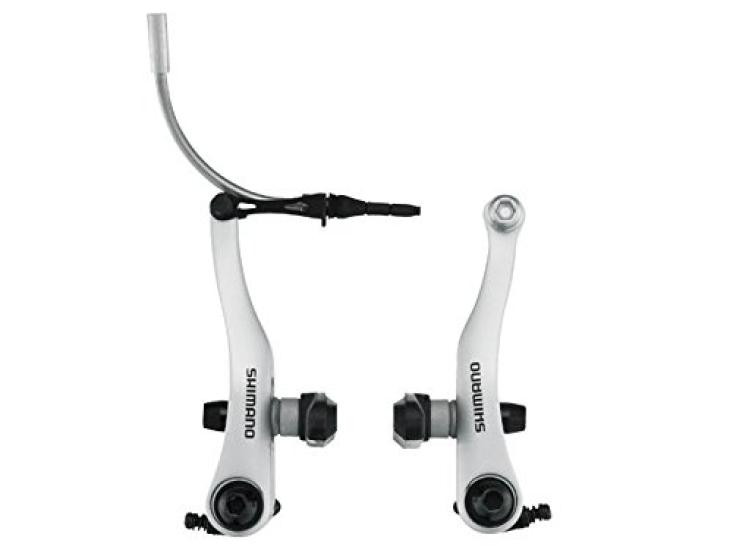 Shimano front S70T fixing arch EBRR353FX42XSP BR-R353 V-brake, brake, shoe, bolt 16.0/25.0mm, length 90mm, silver,