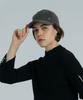 DOLIGRAM Basic Cat Rivet Washed Cap Gray