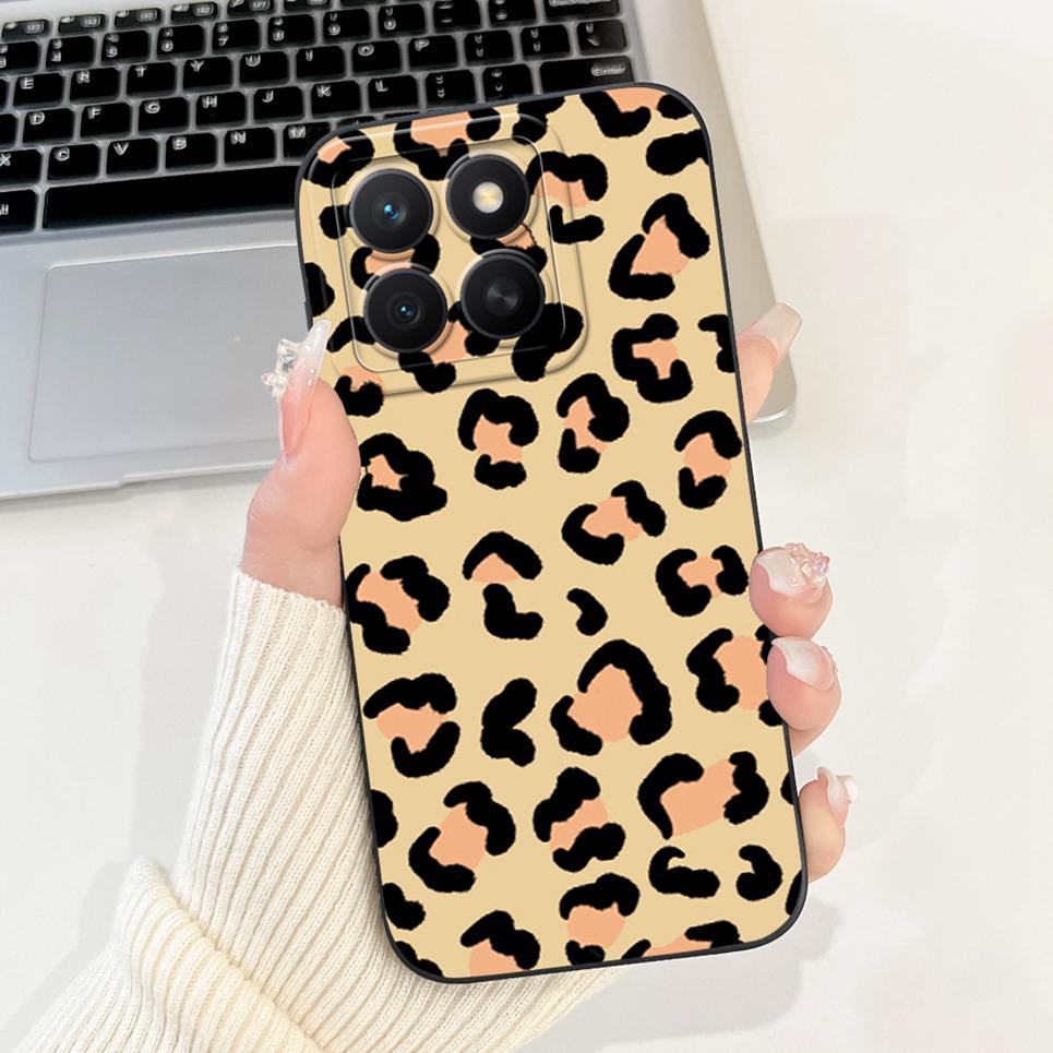 Soft Liquid Silicone Funda For Honor X8C Huawei X 8C Phone Shell For HonorX8C ABR-LX1 ABR-LX2 Astronaut Cartoon Case Back Cover