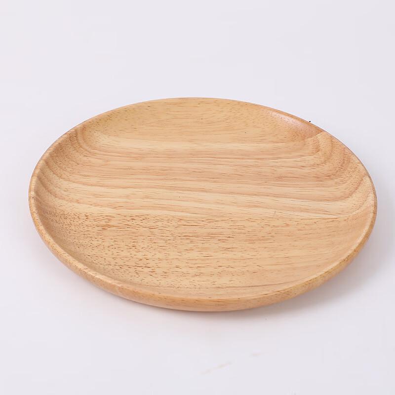 ZISIZ Rubberwood Boat-Shaped Serving Dish