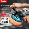Lixadora Orbital de Carro a Bateria/Com Fio Ronix 12V Plugue CN (adaptador incluso)