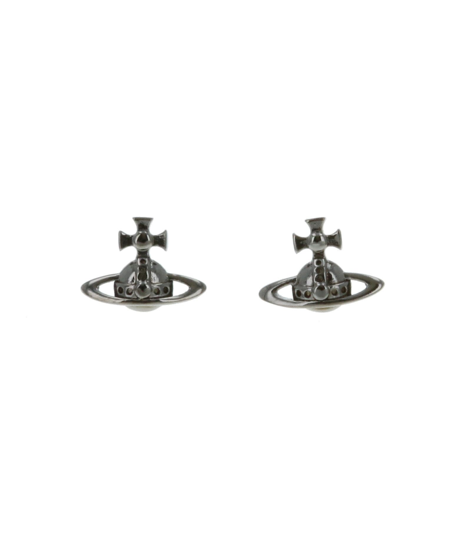 

Vivienne Westwood Lorelei Stud Earrings Brass Women s 62010359/02S001 [Used] чорний
