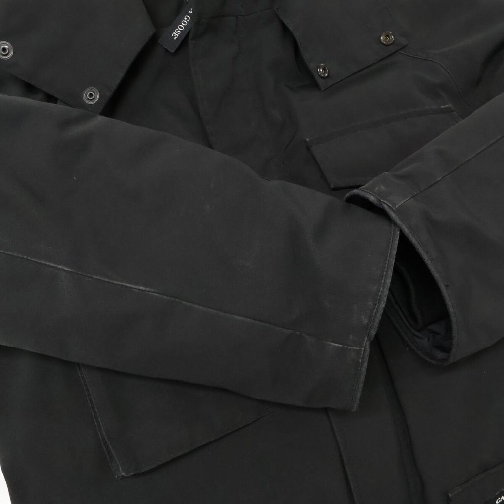 Canada Goose 4075JM Canadian Camool Down Jacket Jacket M blackUsed