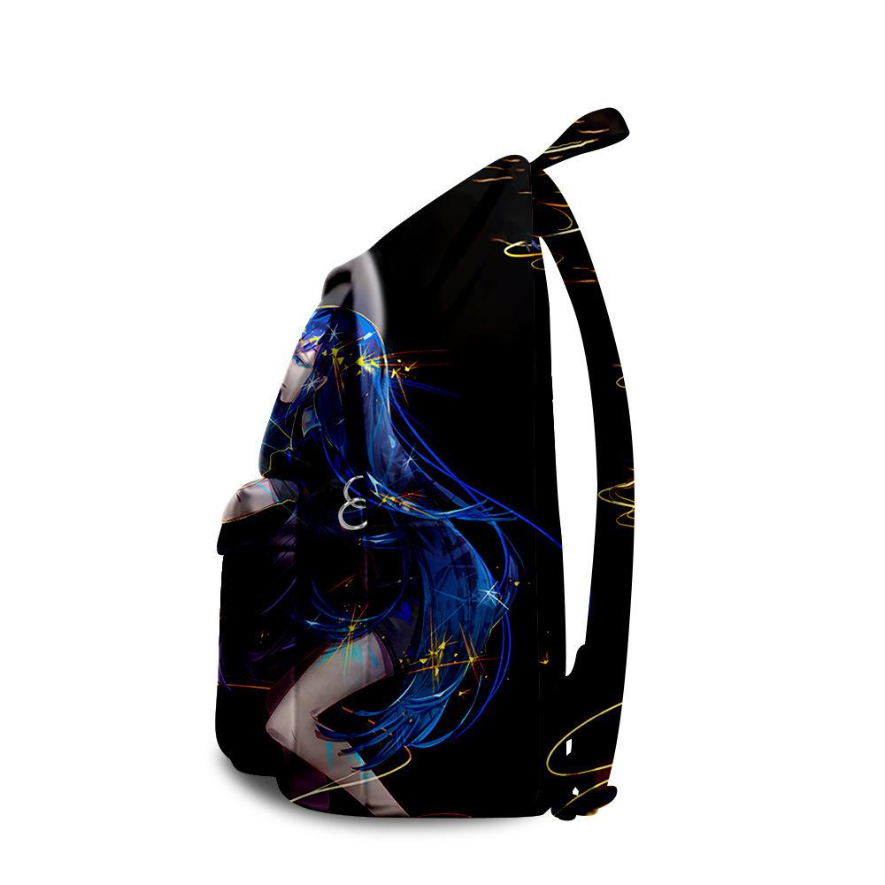 Classic Novelty Land of the Lustrous student Bookbag Notebook Backpacks 3D Print Oxford Waterproof Boys/Girls Travel Backpacks