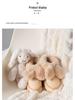 2025 Women's Winter Little Rabbit Snow Boots & Non-slip Cotton Slippers