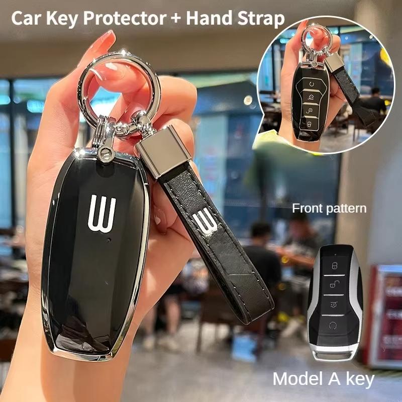 For BYD TPU Car Key Seagull/Dolphin/Qin/Han/Tang/Song/SEAL U DM-i/ATTO03 Car Key Decoration Full Cover Protective Case