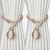 1-5Pairs Adjustable French Ball Curtain Tiebacks High Quality Draped Holdbacks Decor Curtain Fixer Home Window Curtain Accessory