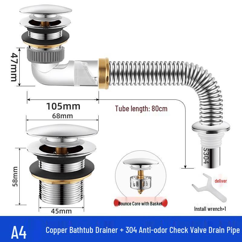 Taijufu Bathtub Drain Kit